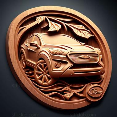 3D мадэль Ford Escape Hybrid (STL)